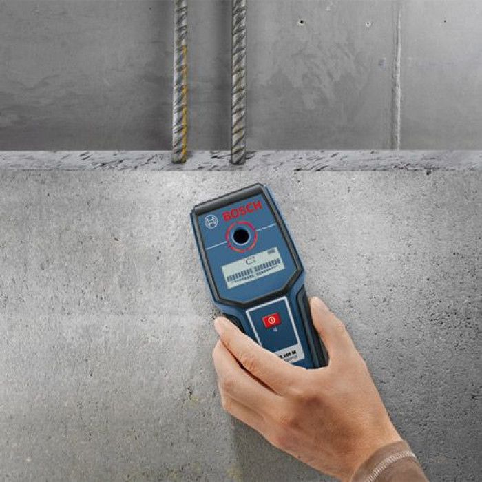 Лазерный дальномер Bosch GLM 40 (0601072900), Детектор Bosch GMS 100 M (0601081100)