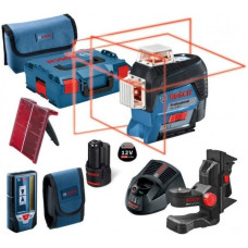 Нивелир лазерный Bosch GLL 3-80 C, BM 1 (12 V), L-Boxx, LR 7