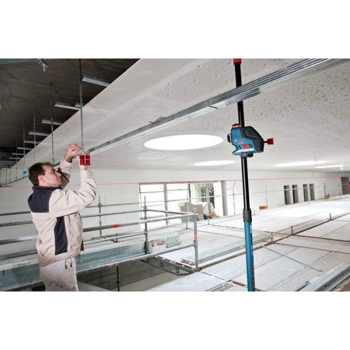 Нивелир лазерный Bosch GLL 3-80 C, BM 1 (12 V), L-Boxx, LR 7