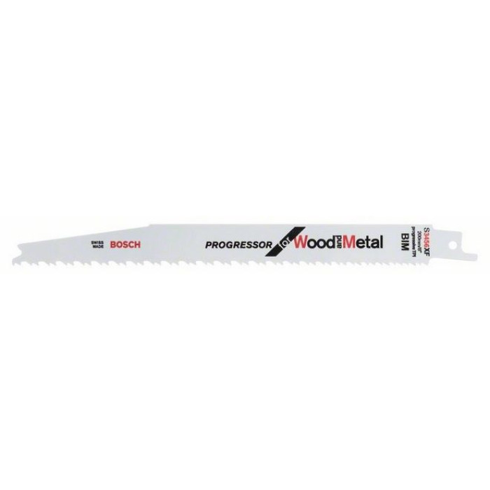 Шабельне полотно з металом Bosch Progressor for Wood and Metal S 3456 XF, 2 шт (2608654405)