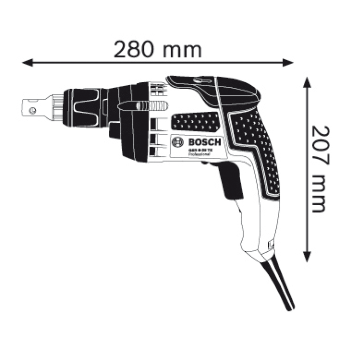 Мережевий шуруповерт Bosch GSR 6-25 TE Professional (0601445000)