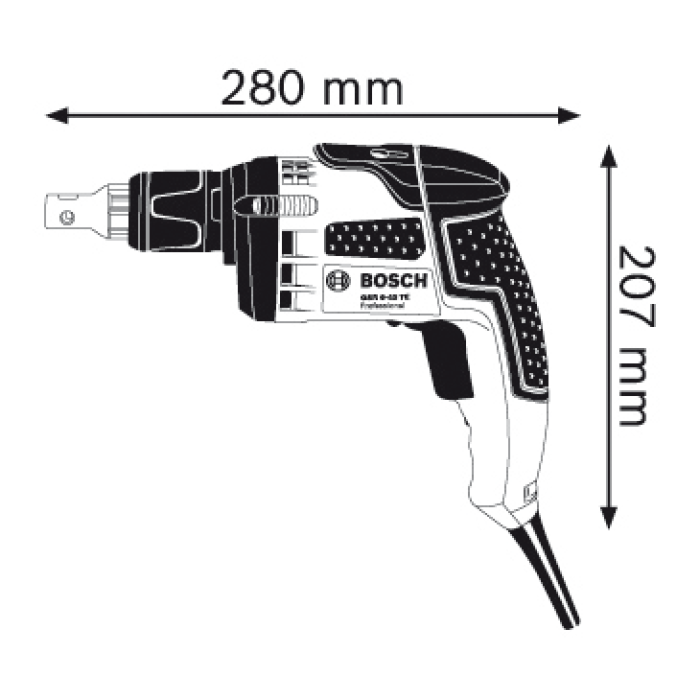 Мережевий шуруповерт Bosch GSR 6-45 TE Professional (0601445100)
