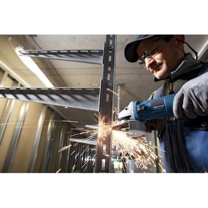 Кутова шліфувальна машина (болгарка) BOSCH GWS 11-125 (0601792000)