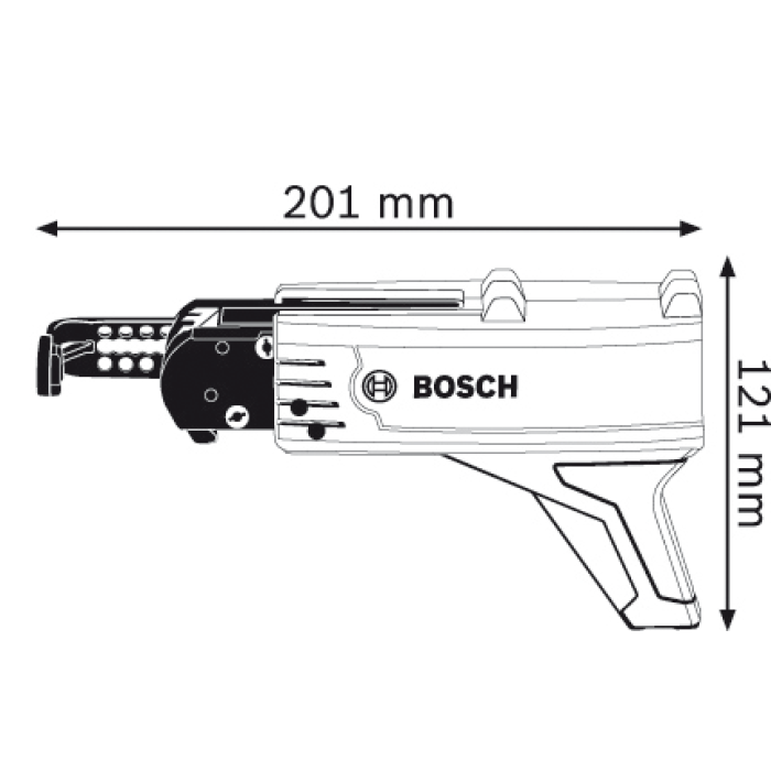 Насадка на мережевий шуруповерт Bosch MA 55 Professional (1600Z0000Y)