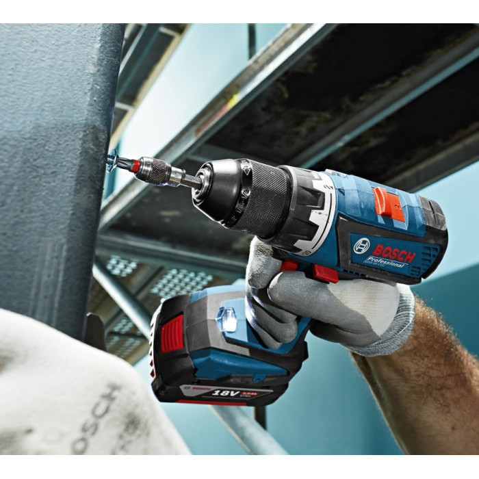 Акумуляторний шуруповерт Bosch GSR 18 V-EC L-Boxx (06019E8104)
