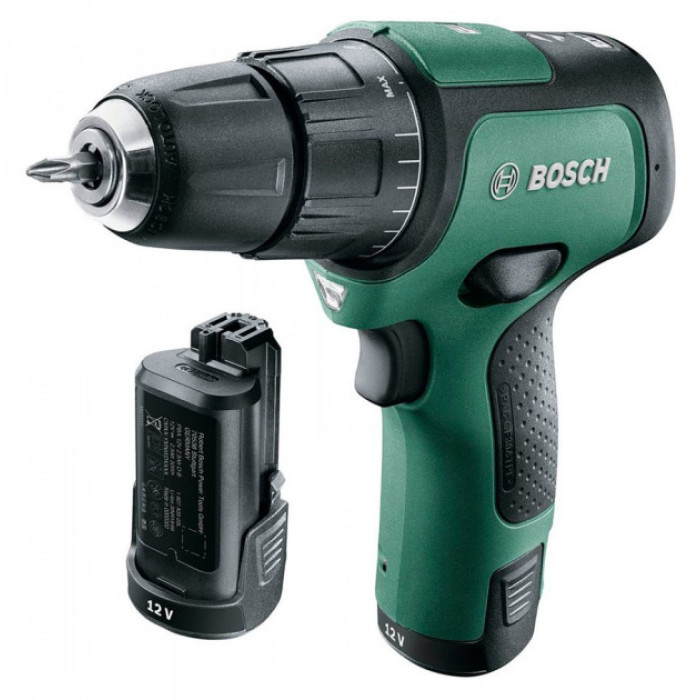 Акумуляторний ударний шуруповерт Bosch EasyImpact 12, 2 АКБ (06039B6101)