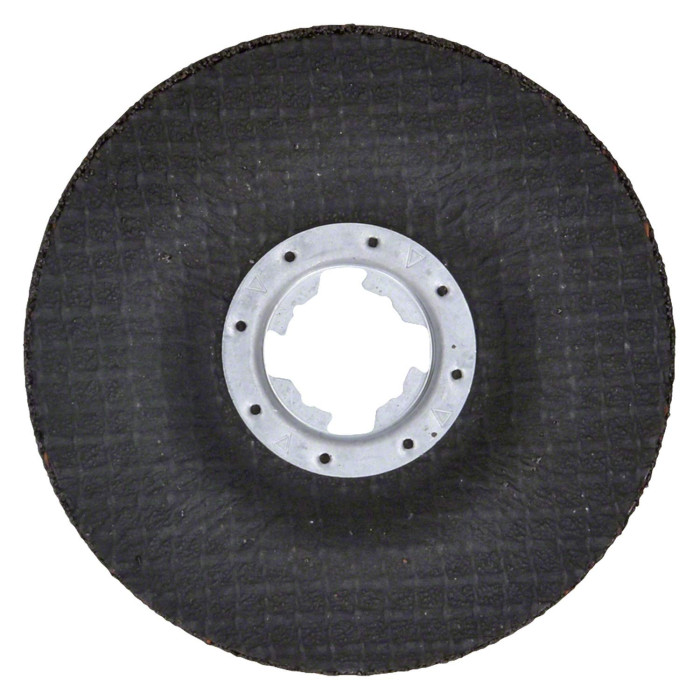 Диск шлифовальный по металлу Bosch X-LOCK 125x6x22.2 мм, выпуклый, Expert for Metal (2608619259)
