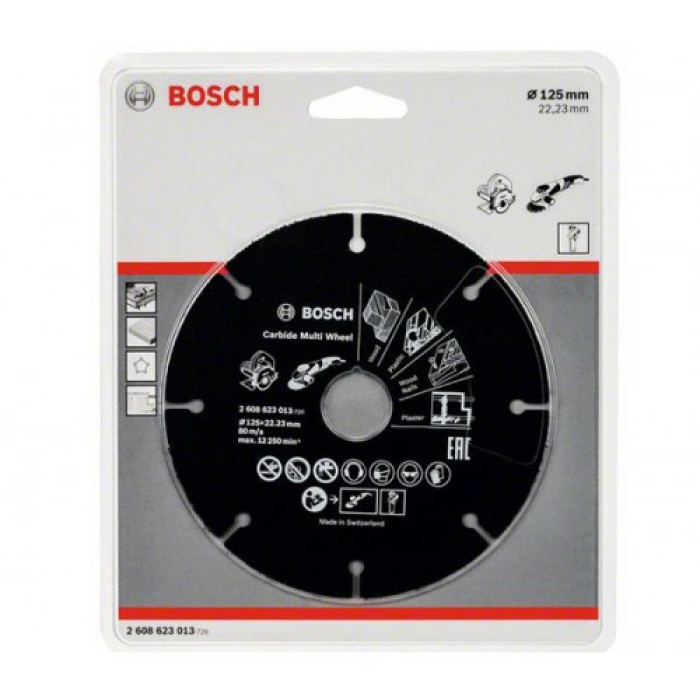 Диск по дереву для болгарки, Bosch 125 мм (2608623013)