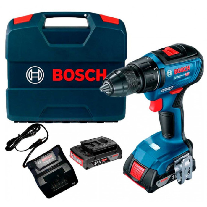 Акумуляторний безщітковий шуруповерт Bosch Professional GSR 18V-50 (06019H5000)
