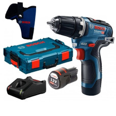 Акумуляторний безщітковий шуруповерт Bosch GSR 12V-35 в L-Boxx 102, 2 АКБ, ЗУ (06019H8002)