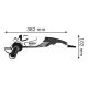 Кутова шліфувальна машина Bosch GWS 15-150 CIH Professional (0601830522)