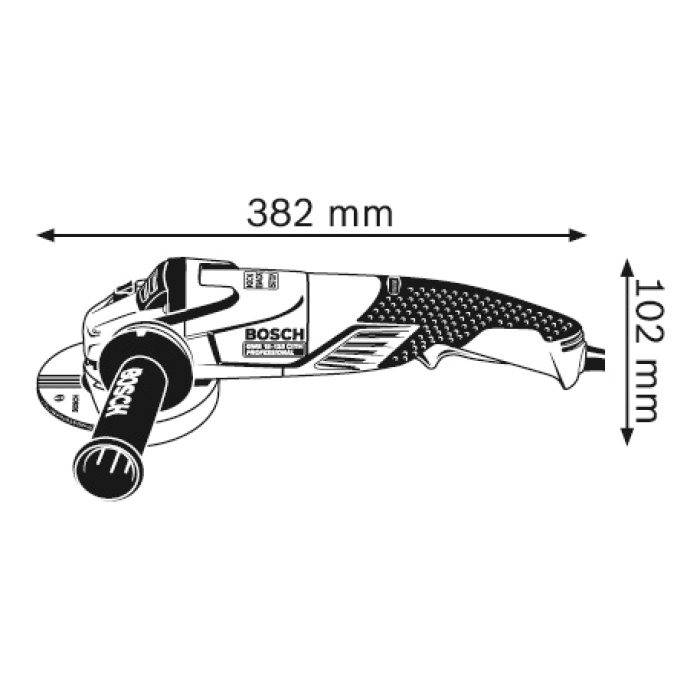 Угловая шлифмашина Bosch GWS 15-125 CITH Professional (0601830427)
