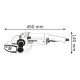 Угловая шлифмашина Bosch GWS 20-230 H Professional (0601850107)