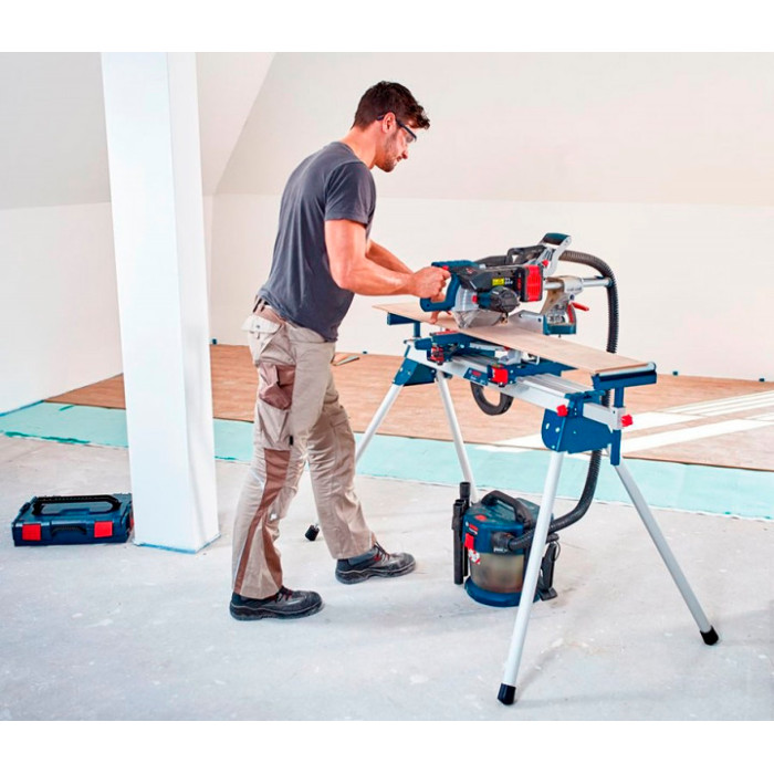 Аккумуляторная торцовочная пила Bosch GCM 18V-216 (0601B41000) (Без АКБ и ЗУ)