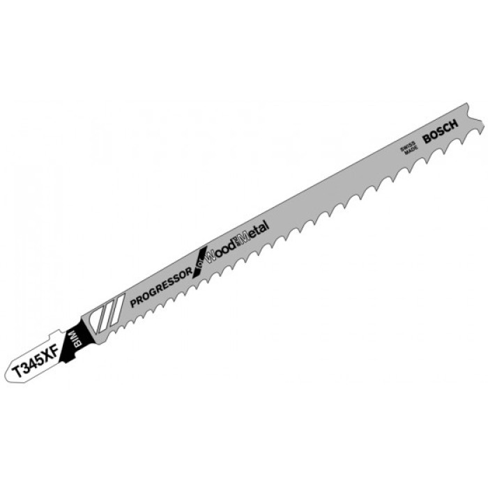 Пильное полотно BOSCH, BIM Т 345 XF, 132 мм, 2 шт
