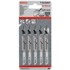 Пильные полотна для лобзика Bosch T 101 BRF Clean for HardWood, BIM 5 шт (2608634235)