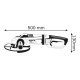 Угловая шлифмашина Bosch GWS 22-180 LVI Professional (0601890D00)