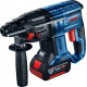 Перфоратор акумуляторний Bosch Professional GBH 180-LI, Акумуляторна кутова шліфувальна машина Bosch GWS 18-125 V-LI, АКБ GBA 4.0 A*год - 2 шт, ЗУ GAL(0615990L6J+0615990L6G)