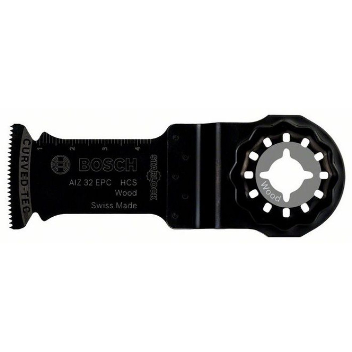 Погружное пильное полотно по дереву Bosch Starlock HCS AIZ 32 EPC Wood, 5 шт (2608661626)