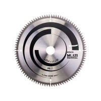 Пильный диск 254 мм 96 зубов Bosch Multi Material (2608640451)