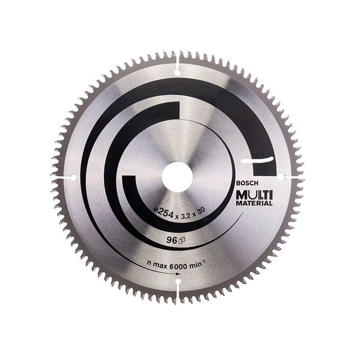 Пильный диск 254 мм 96 зубов Bosch Multi Material (2608640451)