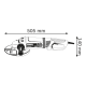 Кутова шліфувальна машина Bosch GWS 24-230 JVX Professional (0601864504)