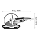 Кутова шліфувальна машина Bosch GWS 24-300 J, SDS Professional (0601364800)