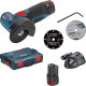 Акумуляторна кутова шліфувальна машина (болгарка) Bosch GWS 12V-76 (06019F200B)