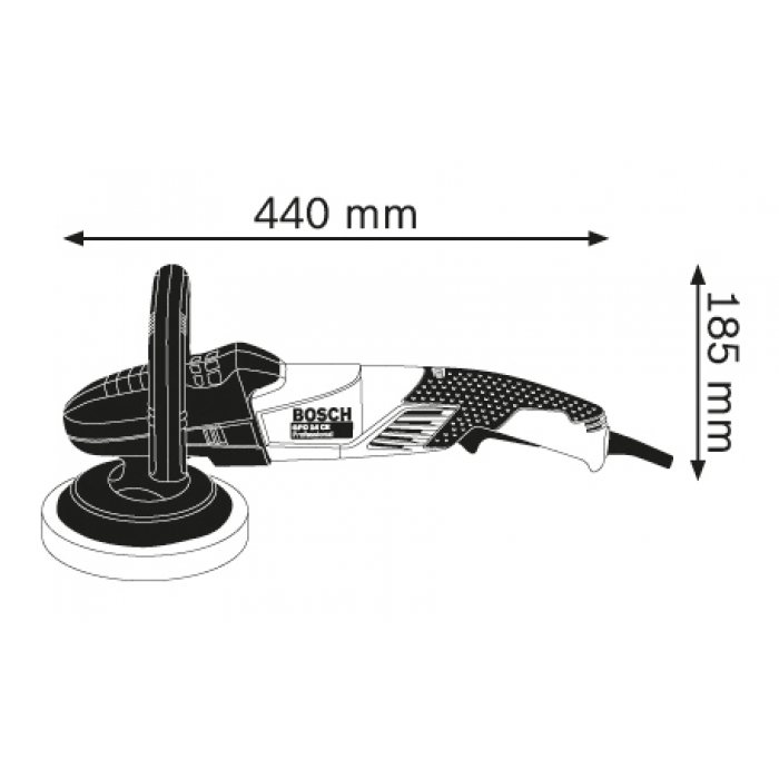 Полірувальна машина Bosch GPO 14 CE Professional (0601389000)