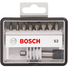 Набор бит (8 шт), держатель Robust Line S2 XH Bosch (2607002561)