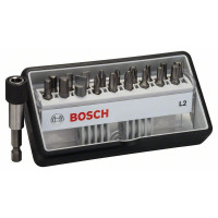 Набор бит (19 шт.), держатель Bosch Robust Line Extra-Hart L2 (2607002568)