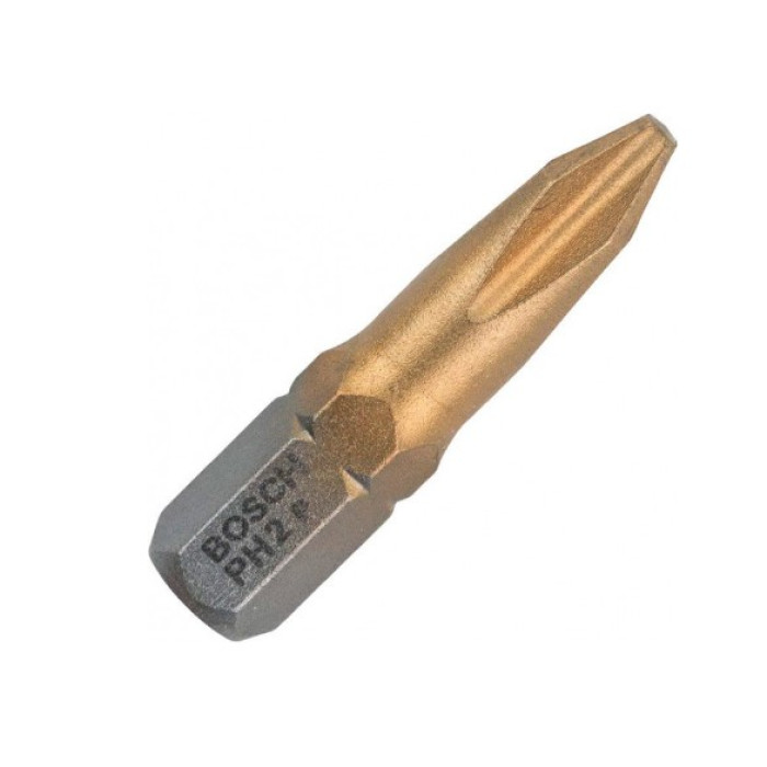 Бита Bosch Max Grip PH2, 25 мм, 3 шт (2607001546)