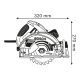 Ручна дискова пилка Bosch GKS 65 GCE Professional (0601668901)