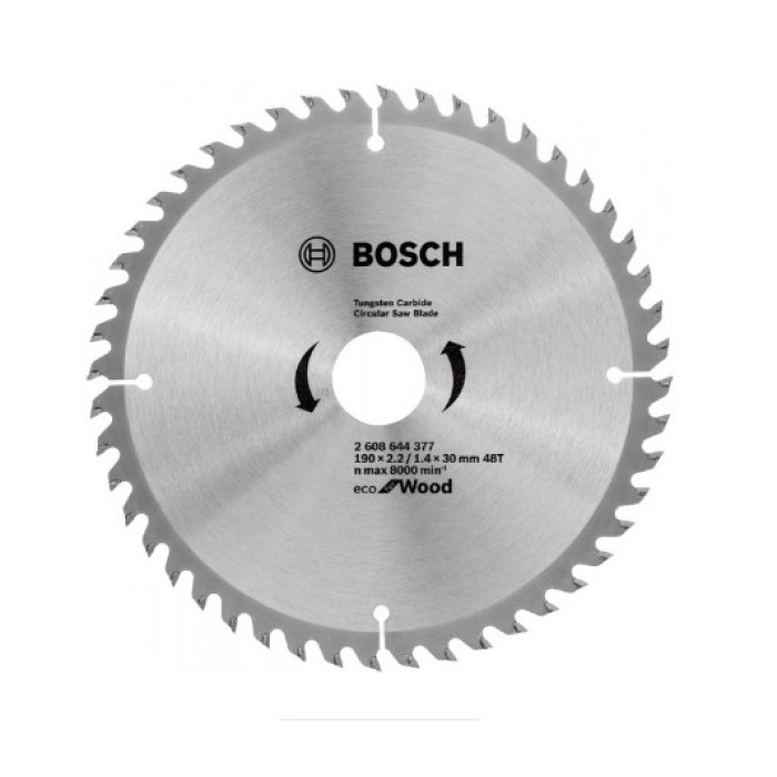 Диск пильный Bosch Eco WO 190x30-48T (2608644377)
