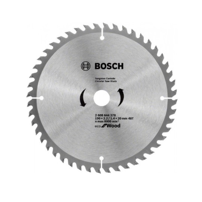Диск пильный Bosch Eco WO 190x20-48T (2608644378)