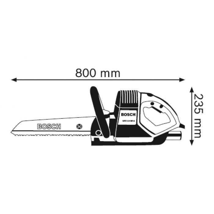 Столярна електроножовка Bosch GFZ 16-35 AC Professional (0601637708)