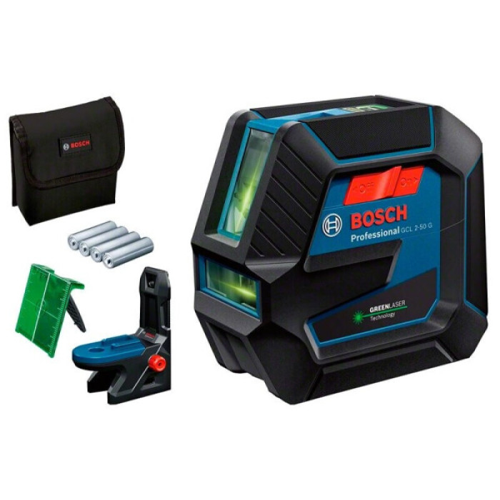 Лазерный нивелир Bosch GCL 2-50 G, RM 10 (0601066M00)