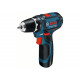 Акумуляторний шуруповерт Bosch GSR 12V-15, 2 x 2.0Ah (060186810F), кобура для шуруповерта