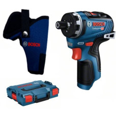 Акумуляторний шуруповерт Bosch Professional GSR 12V-35 HX в кейсі без АКБ та ЗУ (06019J9102), Кобура для шуруповерта