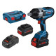 Акумуляторний ударний гайковерт Bosch GDS 18V-1050 H Professional (06019J8502)