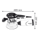 Ексцентрикова шліфувальна машина Bosch GEX 125-150 AVE Professional (L-Boxx) (060137B101)