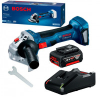 Акумуляторна кутова шліфувальна машина (болгарка) Bosch Professional GWS 180-LI (06019H9025)