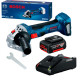 Акумуляторна кутова шліфувальна машина (болгарка) Bosch Professional GWS 180-LI (06019H9025)