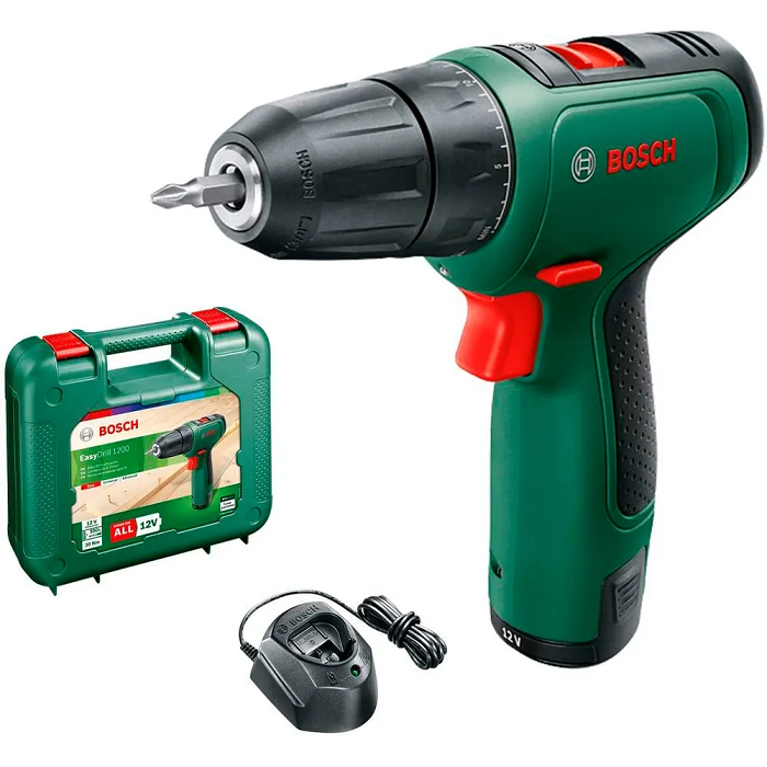Акумуляторний шуруповерт Bosch EasyDrill 1200 (06039D3006)