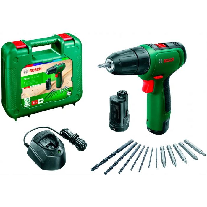 Акумуляторний шуруповерт Bosch EasyDrill 1200 (06039D3007)
