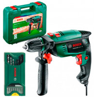 Дриль ударний Bosch UniversalImpact 700, 15 шт. X-line (060313100F)