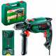 Дриль ударний Bosch UniversalImpact 700, 15 шт. X-line (060313100F)