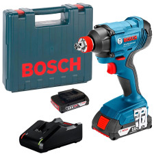 Акумуляторний ударний гайковерт BOSCH GDX 180-LI 2х2.0 Ач, ЗУ (06019G5223)