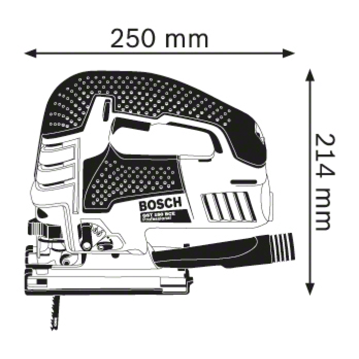 Електролобзик Bosch GST 150 BCE Professional (0601513003)