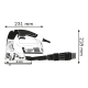 Електролобзик Bosch GST 160 BCE Professional (L-Boxx) (0601518000)